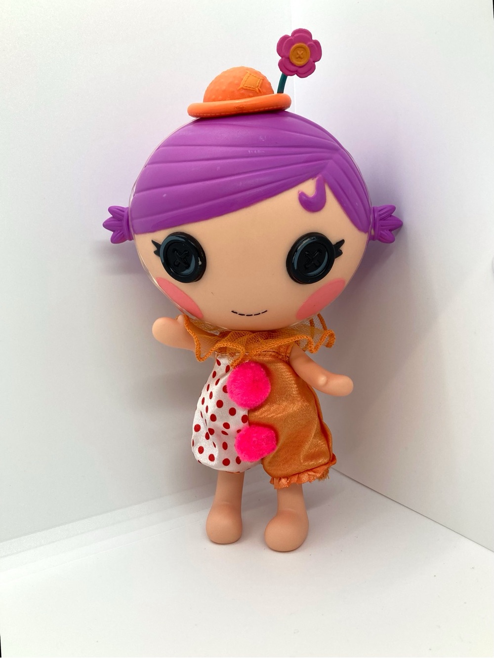 Lalaloopsy Littles 7” Squirt Lil' Top Clown Doll
